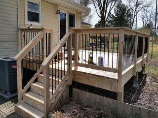 Deck Staining Before